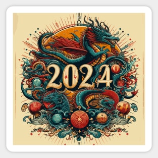 Year of the Dragon 2024 Sticker